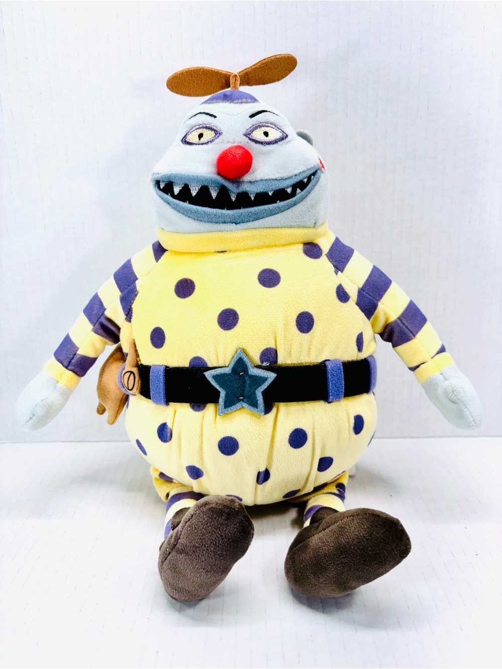 Disney Parks Nightmare Before Christmas Bike Clown Plush Toy Stuffed Animal 12"